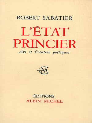 cover image of L'État princier